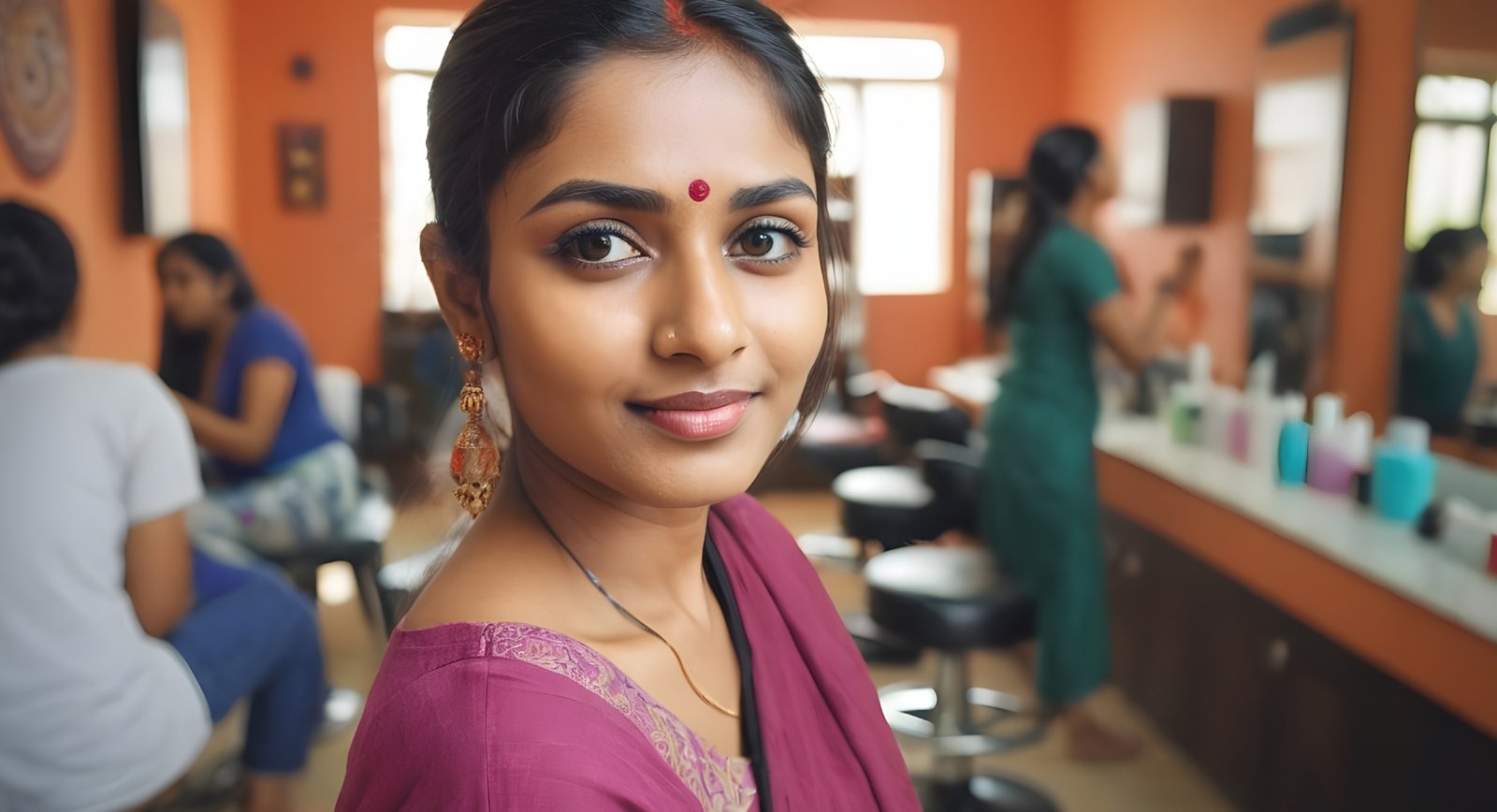 rural women can make career in beauty or makeup or parlour